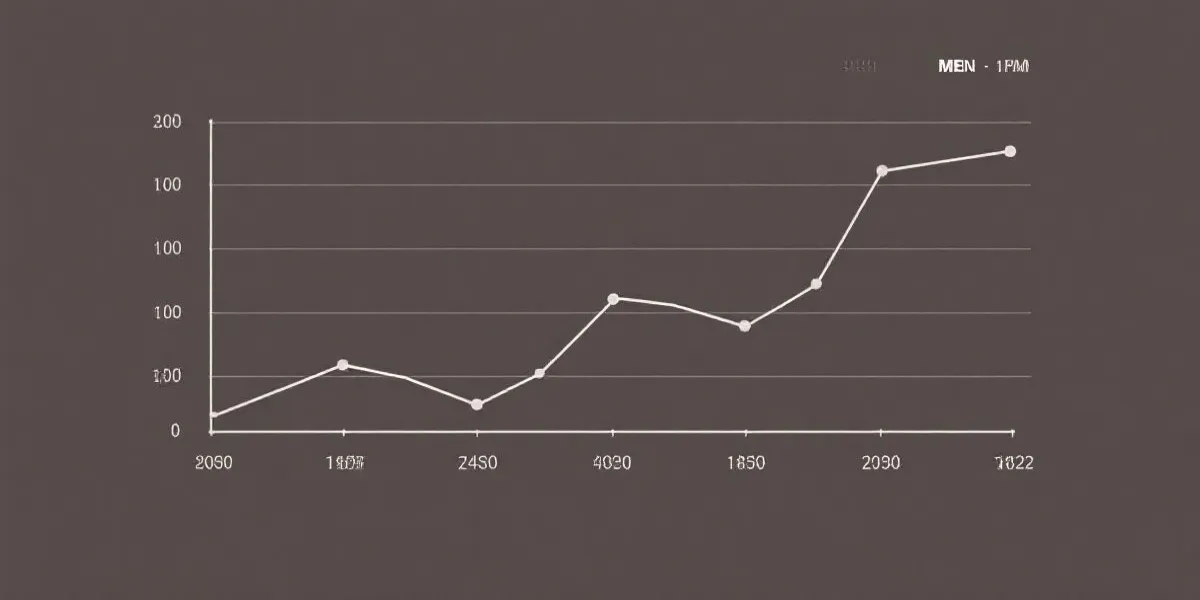 历史数据折线示意